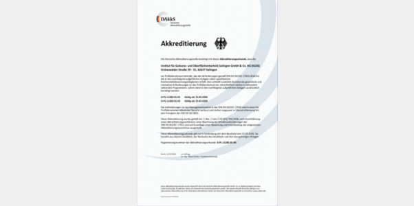 20 Jahre Akkreditierung